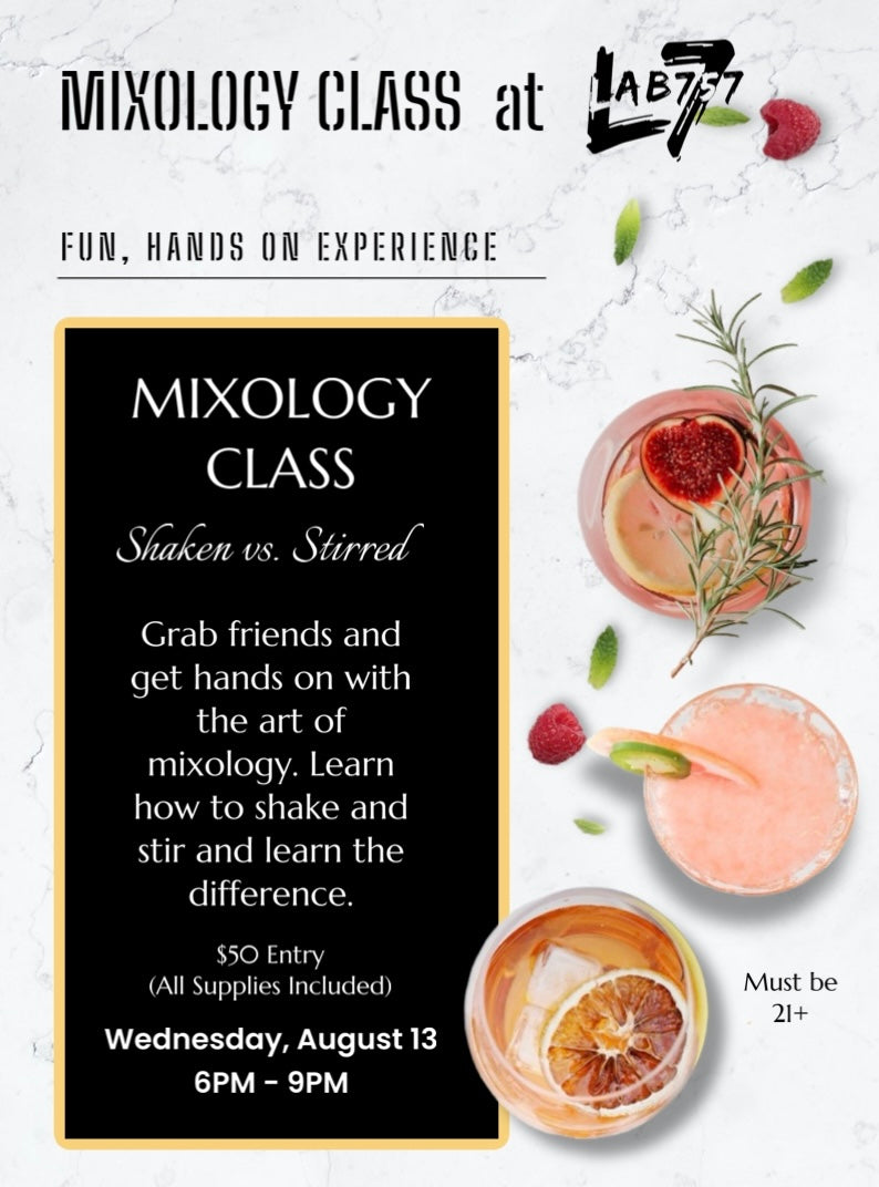 Mixology Class