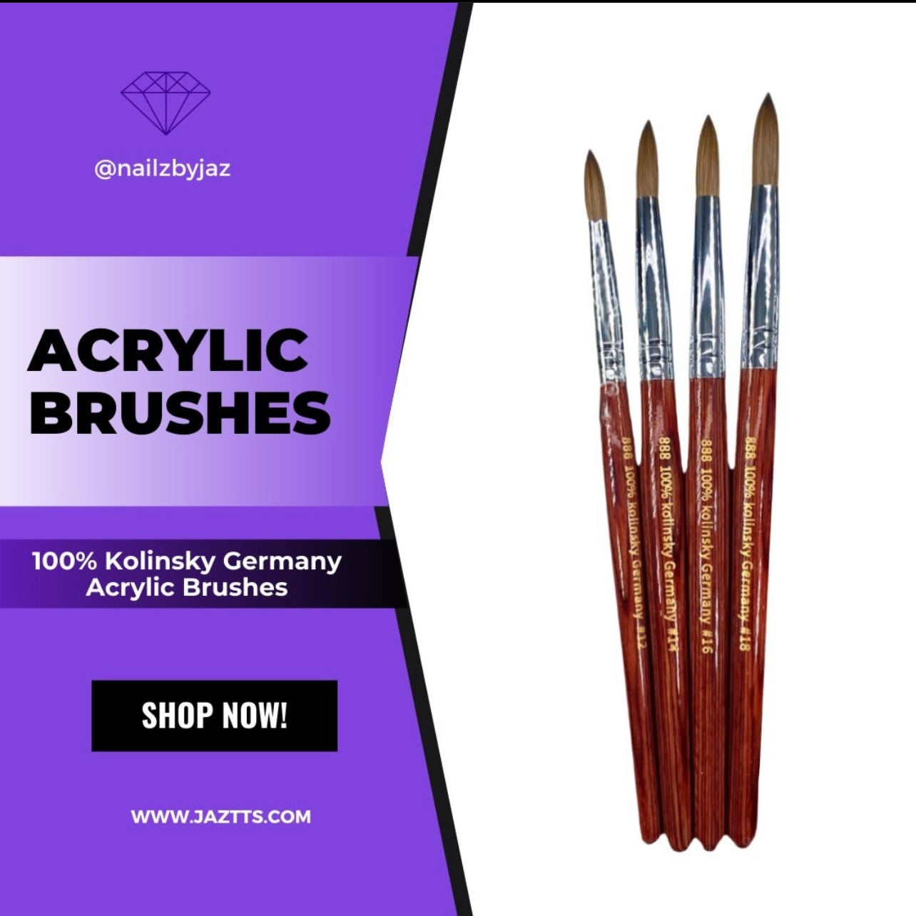 ACRYLIC BRUSHES
